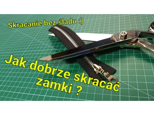 Jak skracać zamki metalowe ? Szybko i estetycznie :)